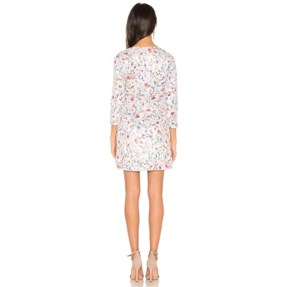 NWOT MAJORELLE Womens Carolina White Sparkly
Floral Mini Dress Size Small - Picture 4 of 6